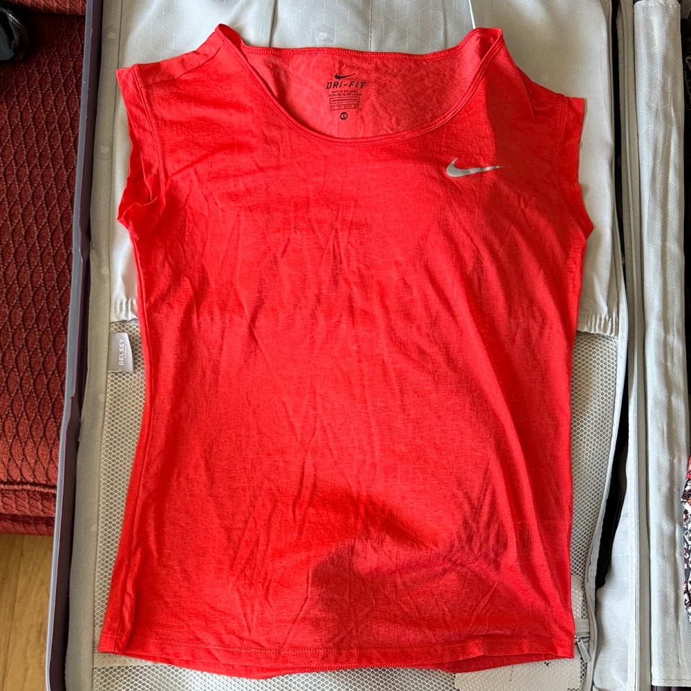 Nike Women's Bright Red Tank Top